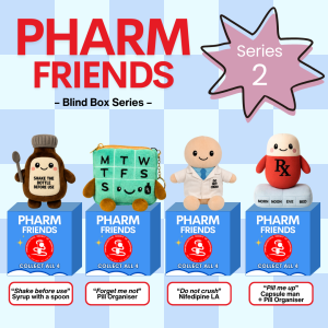 PRE-ORDER: PHARM FRIENDS (Series 2) Plushies x1s