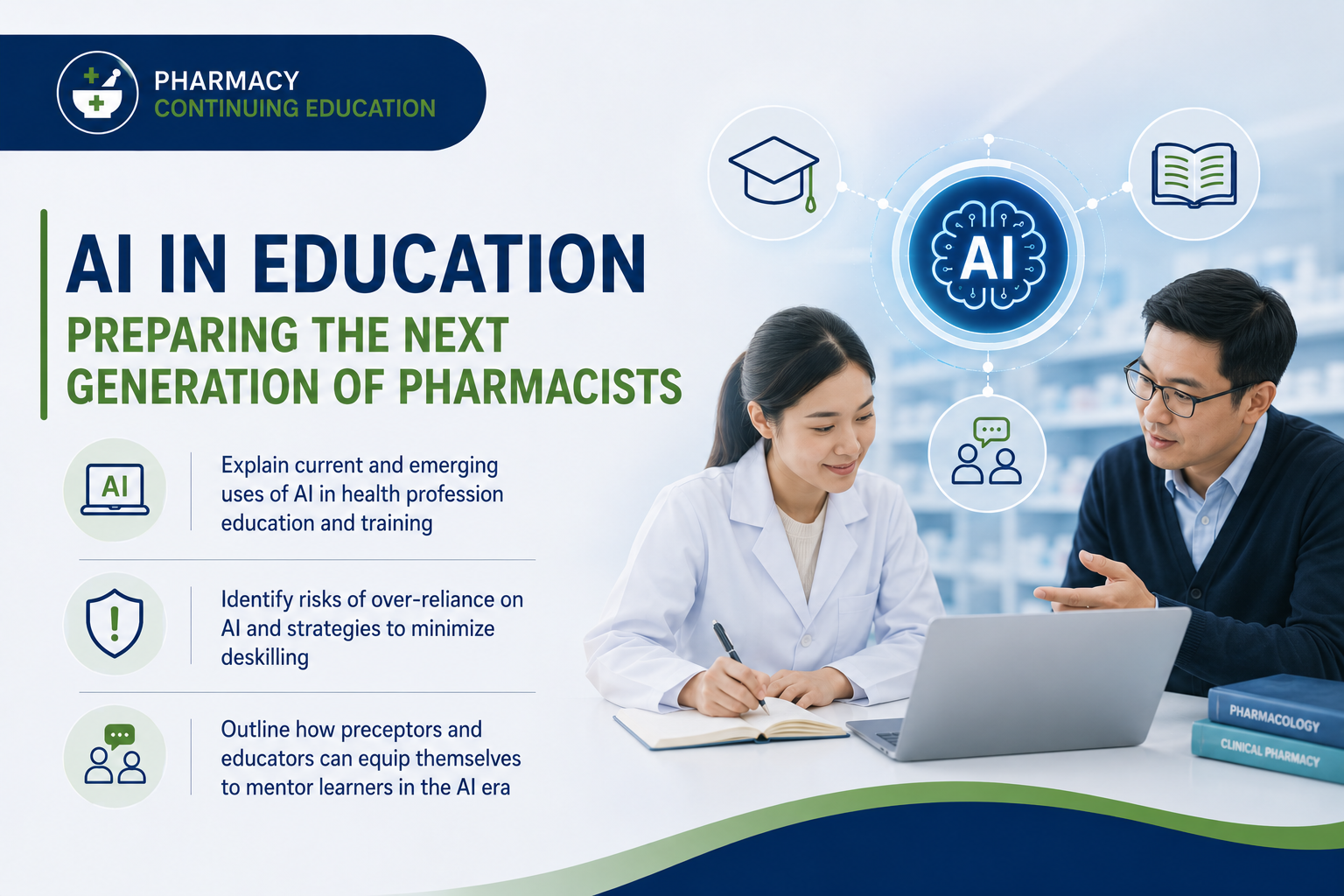 AI in Education – Preparing the Next Generation of Pharmacists [Replay]